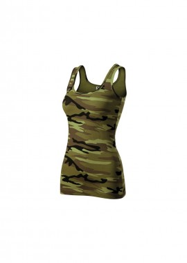 Malfini Γυναικείο Διαφημιστικό T-shirt Κοντομάνικο σε Χακί Χρώμα MLI-C3634