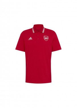 Adidas 3-Stripes Ανδρικό T-shirt Polo Κόκκινο HF4047