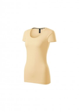 Malfini Γυναικείο Διαφημιστικό T-shirt Κοντομάνικο σε Μπεζ Χρώμα MLI-15285