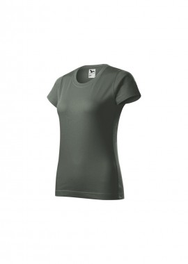 Malfini Γυναικείο Διαφημιστικό T-shirt Κοντομάνικο σε Γκρι Χρώμα MLI-13467