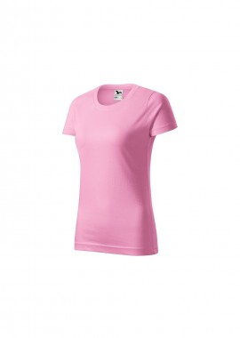 Malfini Γυναικείο Διαφημιστικό T-shirt Κοντομάνικο σε Ροζ Χρώμα MLI-13430