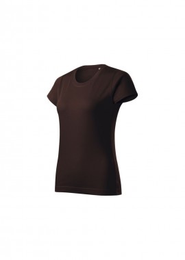 Malfini Γυναικείο Διαφημιστικό T-shirt Κοντομάνικο σε Καφέ Χρώμα MLI-F3427