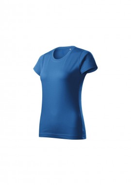 Malfini Basic Γυναικείο Διαφημιστικό T-shirt Κοντομάνικο σε Μπλε Χρώμα MLI-F3414