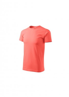 Malfini Basic Ανδρικό Διαφημιστικό T-shirt Κοντομάνικο σε Πορτοκαλί Χρώμα MLI-129A1