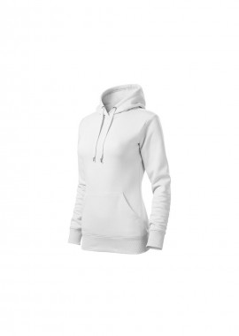 Malfini Cape Γυναικείο Φούτερ με Κουκούλα Λευκό MLI-41400