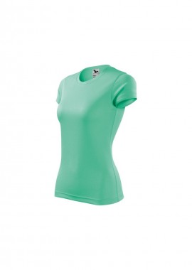 Malfini Γυναικείο Διαφημιστικό T-shirt Κοντομάνικο σε Πράσινο Χρώμα MLI-14095