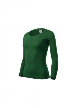 Malfini Γυναικεία Διαφημιστική Μπλούζα Μακρυμάνικη σε Πράσινο Χρώμα MLI-16906