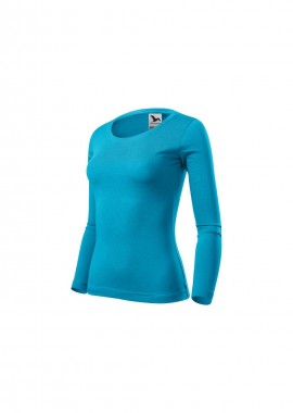 Malfini Γυναικεία Διαφημιστική Μπλούζα Μακρυμάνικη σε Μπλε Χρώμα MLI-16944