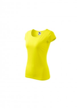 Malfini Γυναικείο Διαφημιστικό T-shirt Κοντομάνικο σε Κίτρινο Χρώμα MLI-12296