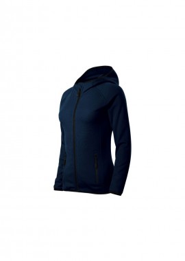 Malfini Direct Γυναικεία Ζακέτα Φούτερ με Κουκούλα Navy Μπλε MLI-41802