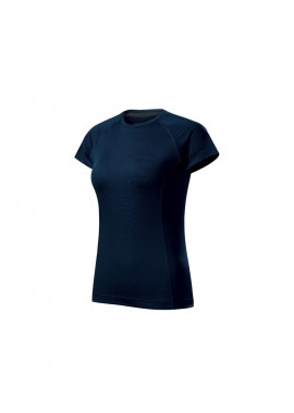 Malfini Γυναικείο Διαφημιστικό T-shirt Κοντομάνικο σε Navy Μπλε Χρώμα MLI-17602