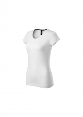 Malfini Γυναικείο Διαφημιστικό T-shirt Κοντομάνικο σε Λευκό Χρώμα MLI-15400