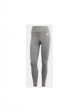Adidas Γυναικείο Cropped Κολάν Ψηλόμεσο Γκρι IC8296