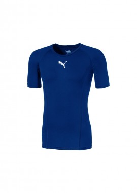 Puma Ανδρικό T-shirt Μαύρο με Λογότυπο 655918-03