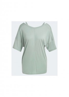 Adidas Γυναικείο Αθλητικό T-shirt Fast Drying Τιρκουάζ HR5078