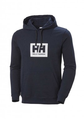 Helly Hansen Ανδρικό Φούτερ με Κουκούλα και Τσέπες Navy Μπλε 53289-598