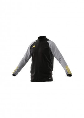 Adidas Ανδρική Ζακέτα με Φερμουάρ Μαύρη HU1306