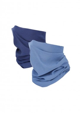 4F 2 Pack Παιδικό Κασκόλ Λαιμός Υφασμάτινος Μπλε 4FJSS23ABDAM026-91A