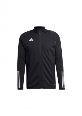 Adidas Tiro 23 Ανδρική Ζακέτα με Φερμουάρ Μαύρη HK7648