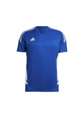 Adidas Condivo 22 Αθλητικό Ανδρικό T-shirt Μπλε με Λογότυπο HA6285