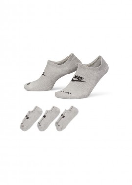 Nike Everyday Plus Cushioned DN3314-063 Αθλητικές Κάλτσες Γκρι 3 Ζεύγη