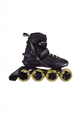 Roces Warp Thread Tif Inline Rollers Μαύρα Ενηλίκων