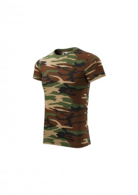 Malfini Ανδρικό Διαφημιστικό T-shirt Κοντομάνικο σε Γκρι Χρώμα MLI-14432