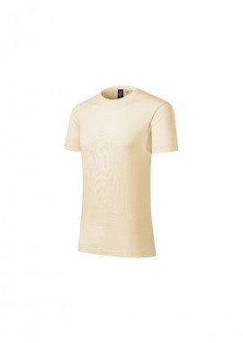 Malfini Ανδρικό Διαφημιστικό T-shirt Κοντομάνικο σε Μπεζ Χρώμα MLI-15721