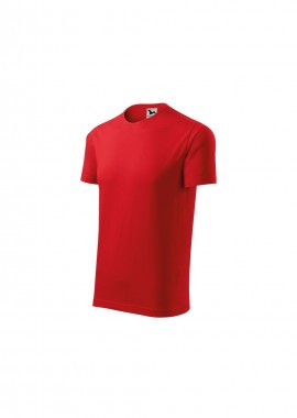 Malfini Ανδρικό Διαφημιστικό T-shirt Κοντομάνικο σε Κόκκινο Χρώμα MLI-14507