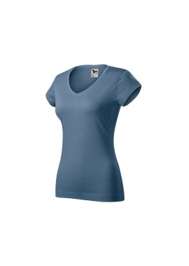 Malfini Γυναικείο Διαφημιστικό T-shirt Κοντομάνικο σε Navy Μπλε Χρώμα MLI-16260