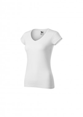 Malfini Γυναικείο Διαφημιστικό T-shirt Κοντομάνικο σε Λευκό Χρώμα MLI-16200