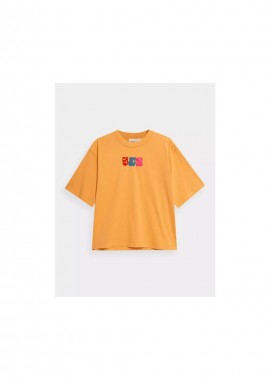 Outhorn Γυναικείο T-shirt Κίτρινο HSS23-TTSHF427-74S