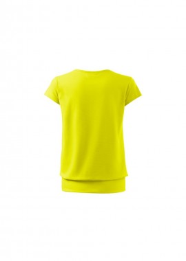 Malfini Γυναικείο Διαφημιστικό T-shirt Κοντομάνικο σε Κίτρινο Χρώμα MLI-12096