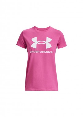 Under Armour Γυναικείο Αθλητικό T-shirt Φούξια 1356305-659