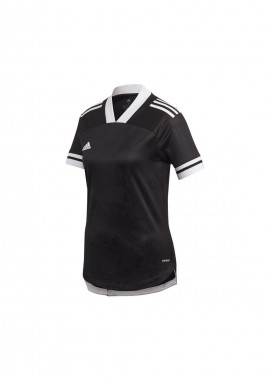 Adidas Condivo Κοντομάνικη Γυναικεία Αθλητική Μπλούζα σε Μαύρο χρώμα FT7245