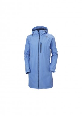 Helly Hansen Μακρύ Γυναικείο Μπουφάν Παρκά για Άνοιξη/Φθινόπωρο Γαλάζιο 55964 619