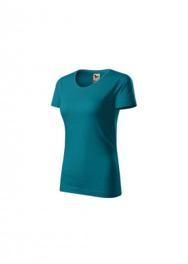 Malfini Ανδρικό Διαφημιστικό T-shirt Κοντομάνικο σε Μπλε Χρώμα MLI-17493