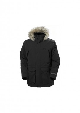 Helly Hansen Reine Ανδρικό Χειμωνιάτικο Μπουφάν Παρκά Μαύρο 53630-990