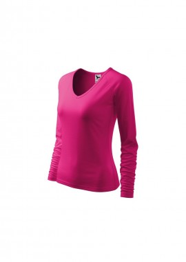 Malfini Ανδρικό Διαφημιστικό T-shirt Κοντομάνικο σε Ροζ Χρώμα MLI-12763