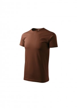 Malfini Basic Ανδρικό Διαφημιστικό T-shirt Κοντομάνικο σε Καφέ Χρώμα MLI-12938