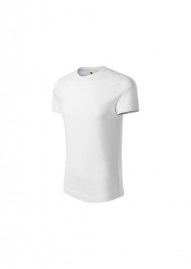 Malfini Ανδρικό Διαφημιστικό T-shirt Κοντομάνικο σε Λευκό Χρώμα MLI-17100