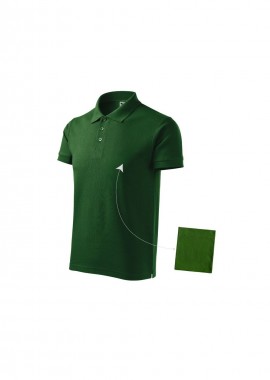 Malfini Cotton M MLI21206 polo shirt bottle green