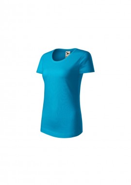 Malfini Ανδρικό Διαφημιστικό T-shirt Κοντομάνικο σε Τιρκουάζ Χρώμα MLI-17244