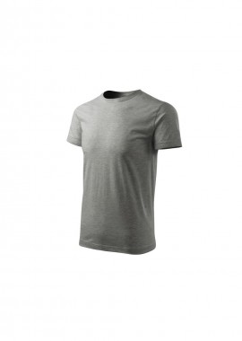 Malfini Basic Ανδρικό Διαφημιστικό T-shirt Κοντομάνικο σε Γκρι Χρώμα MLI-F2912