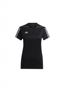 Adidas Tiro 23 League Γυναικείο Αθλητικό T-shirt Fast Drying Μαύρο HR4612
