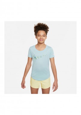 Nike DriFit Παιδικό T-shirt Μπλε DZ3583 442