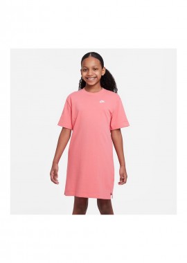 Nike Παιδικό Φόρεμα Κοντομάνικο Κοραλί FB1258-894