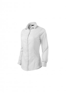Malfini Μακρυμάνικο Γυναικείο Πουκάμισο Λευκό MLI-26300