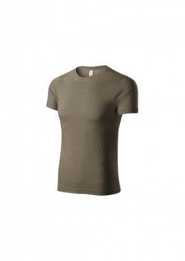 Malfini Ανδρικό Διαφημιστικό T-shirt Κοντομάνικο σε Χακί Χρώμα MLI-P7329