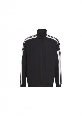 Adidas Squadra 21 Pre Training Ανδρική Φούτερ Ζακέτα με Τσέπες Μαύρη GK9549
